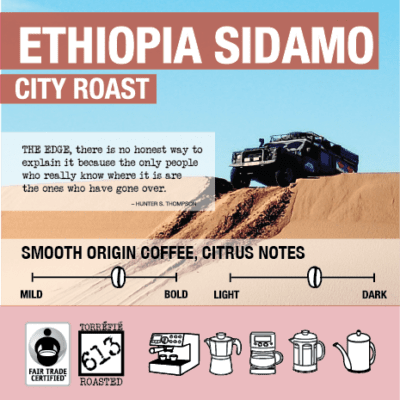Ethiopian - City Roast - Fair Trade