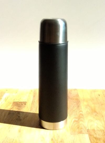 Stainless Steel Vaccum Flask - Black